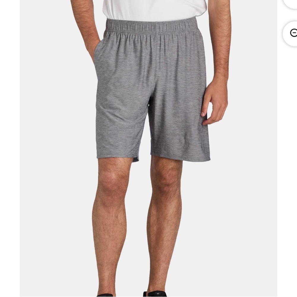Athletic Works Men's Jersey Knit Shorts, 9" Inseam - Picture 4 of 7